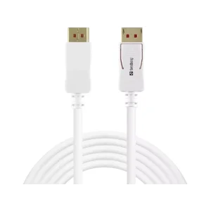 SANDBERG Cable 8K60Hz DisplayPort 1.4 Kabelis | White, 2 m