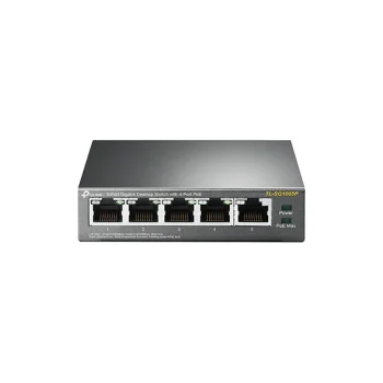 TP-LINK TL-SG1005P 5-Port Gigabit Desktop Switch with 4-Port PoE Komutatorius