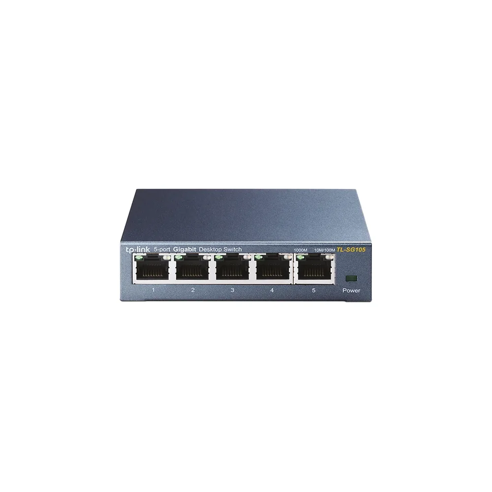 TP-LINK TL-SG105 5-Port 10/100/1000Mbps Desktop Switch Komutatorius
