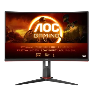 AOC Q27G3XMN/BK Monitorius | 27", QHD, VA, 180 Hz