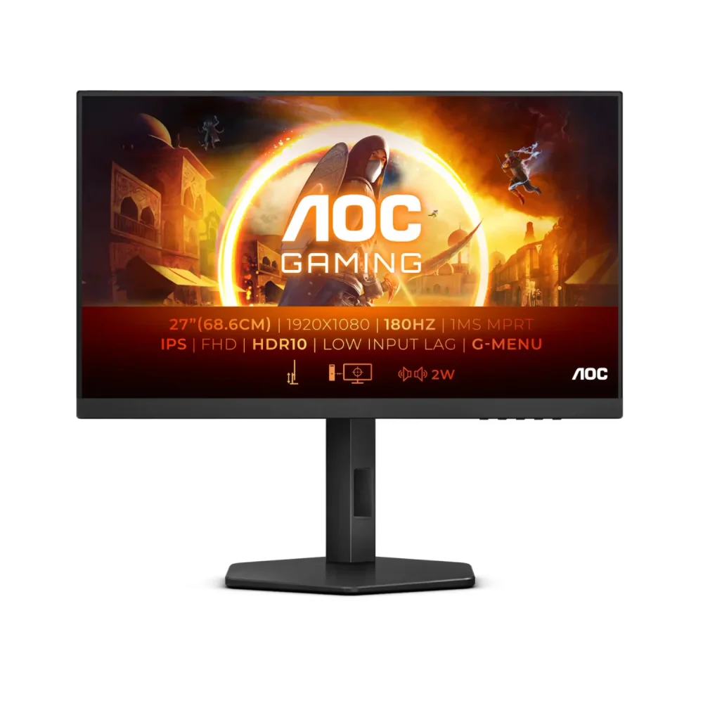 AOC 27G4X Monitorius | 27", FHD, IPS, 180 Hz