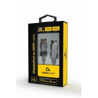 CABLEXPERT DisplayPort to HDMI cable Premium Series Kabelis | Black, 1.8 m