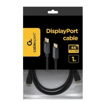 CABLEXPERT DisplayPort cable 4K Kabelis | Black, 1 m