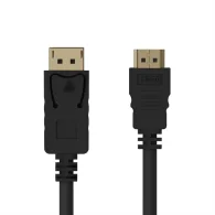 CABLEXPERT 4K DisplayPort to HDMI cable Kabelis | Black, 10 m