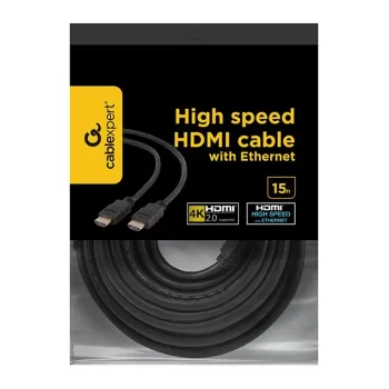 CABLEXPERT High speed HDMI cable with Ethernet Kabelis | Black, 15 m