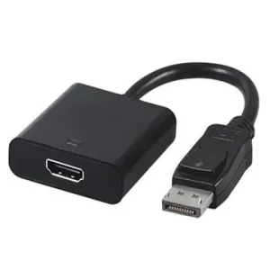 CABLEXPERT DisplayPort to HDMI adapter cable Adapteris | Black, 0.1 m