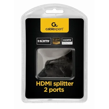 CABLEXPERT HDMI splitter 2 ports Adapteris | Black