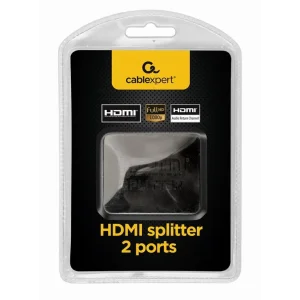 CABLEXPERT HDMI splitter 2 ports Adapteris | Black
