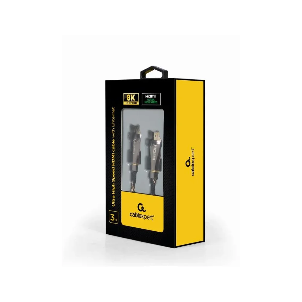 CABLEXPERT Ultra High speed HDMI cable with Ethernet 8K Premium Series Kabelis | Black, 3 m