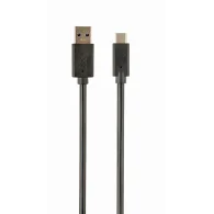 CABLEXPERT USB 3.0 AM to Type-C cable Kabelis | Black, 1 m