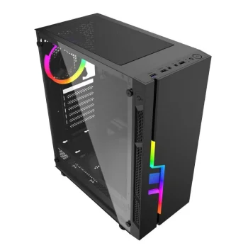 GEMBIRD Fornax 2000 RGB Kompiuterio Korpusas | Black