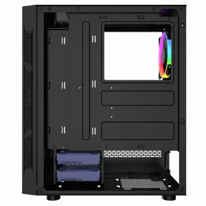 GEMBIRD Fornax 2000 RGB Kompiuterio Korpusas | Black