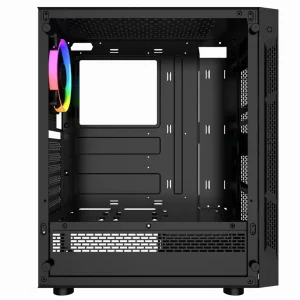 GEMBIRD Fornax 2000 RGB Kompiuterio Korpusas | Black