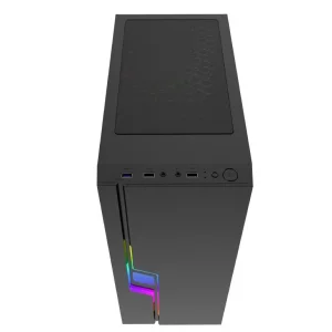 GEMBIRD Fornax 2000 RGB Kompiuterio Korpusas | Black