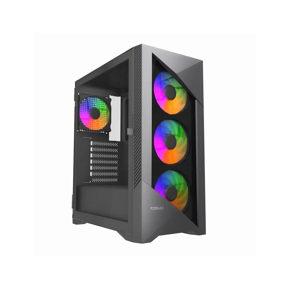 GEMBIRD Fornax 900 ARGB Kompiuterio Korpusas | Black