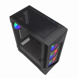 GEMBIRD Fornax 900 ARGB Kompiuterio Korpusas | Black