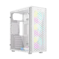 GEMBIRD Fornax 500W ARGB Kompiuterio Korpusas | White