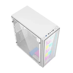 GEMBIRD Fornax 500W ARGB Kompiuterio Korpusas | White