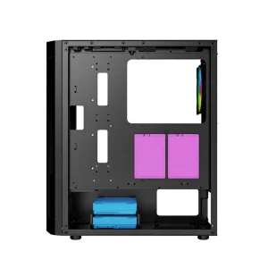 GEMBIRD Fornax 400X ARGB Kompiuterio Korpusas | Black