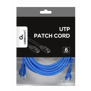 CABLEXPERT UTP Cat6 Patchcord Kabelis | Blue, 5 m