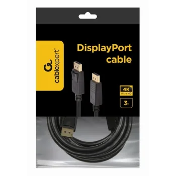CABLEXPERT DisplayPort cable 4K Kabelis | Black, 3 m