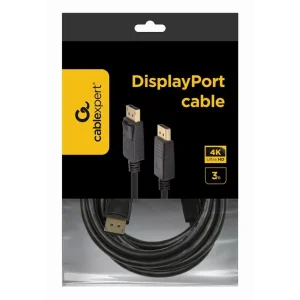 CABLEXPERT DisplayPort cable 4K Kabelis | Black, 3 m