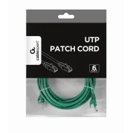 CABLEXPERT UTP Cat6 Patchcord Kabelis | Green, 5 m