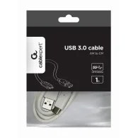 CABLEXPERT USB 3.0 AM to Type-C cable Kabelis | White, 1 m