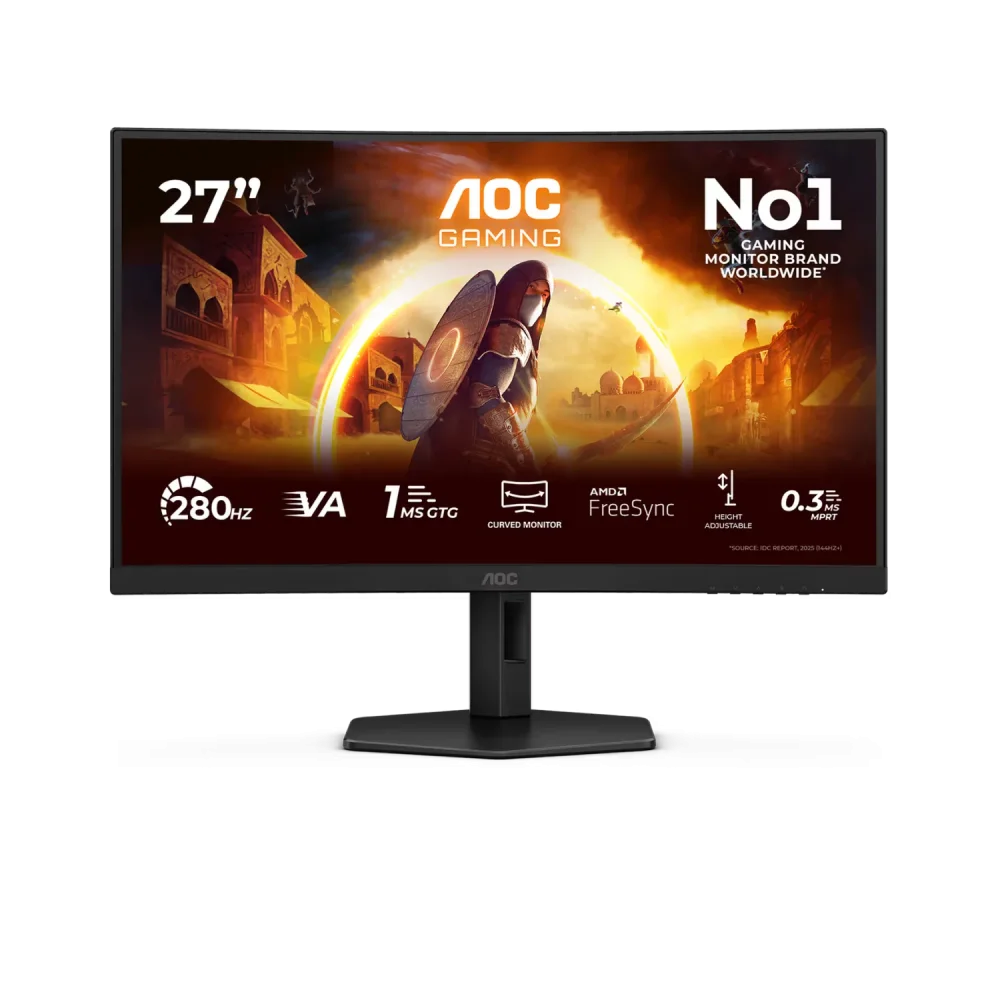 AOC C27G4ZXU Monitorius | 27", FHD, VA, 280 Hz
