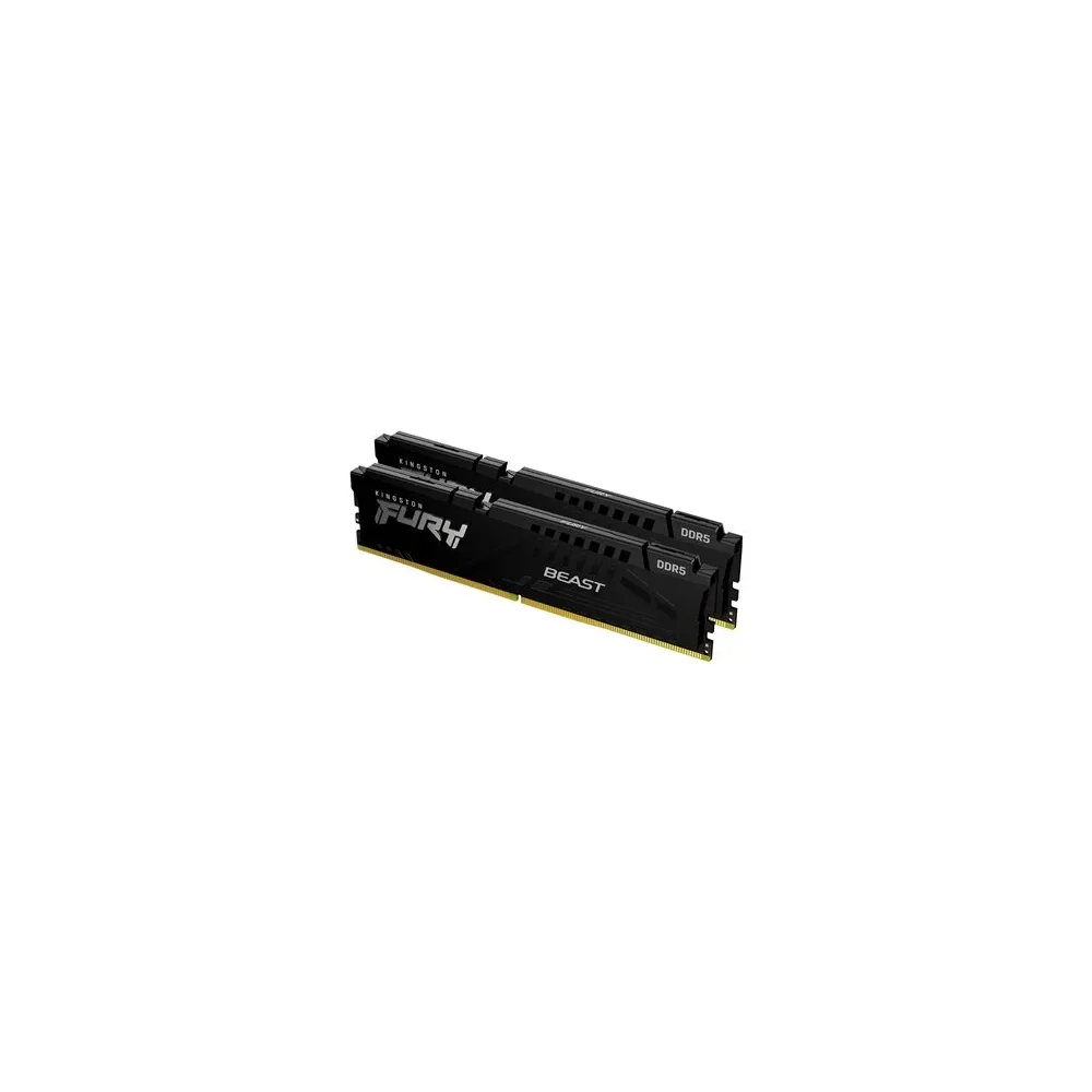 KINGSTON FURY Beast 16GB DDR5 RAM Atmintis | 6000 MT/s, CL36, 2x8GB, Black