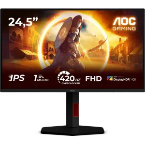 AOC 25G4KUR Monitorius | 24.5", FHD, IPS, 420 Hz