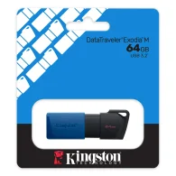KINGSTON DataTraveler Exodia M USB Atmintukas | Blue, 64GB