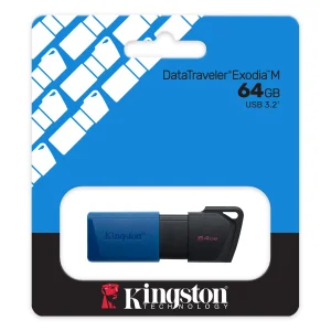 KINGSTON DataTraveler Exodia M USB Atmintukas | Blue, 64GB