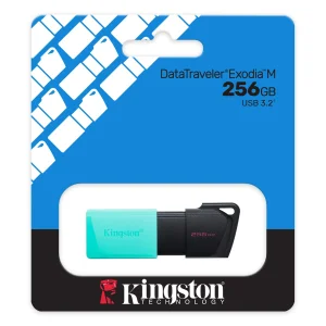 KINGSTON DataTraveler Exodia M USB Atmintukas | Turquoise, 256GB