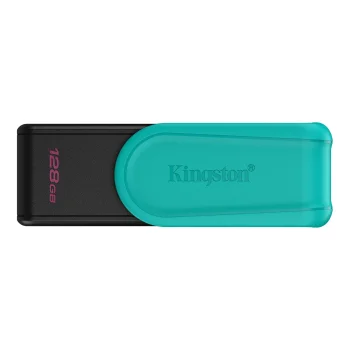 KINGSTON DataTraveler Exodia S USB Atmintukas | Turquoise, 128GB