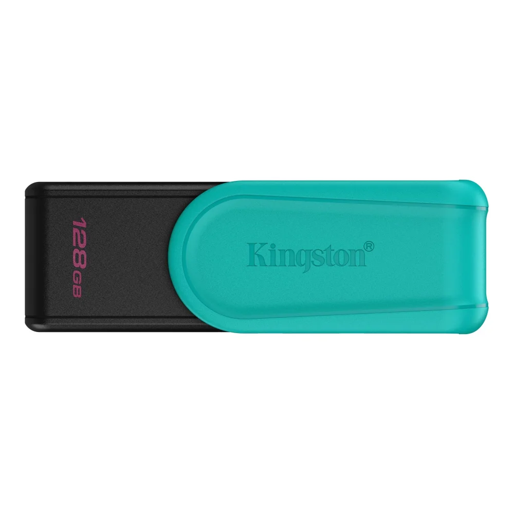 KINGSTON DataTraveler Exodia S USB Atmintukas | Turquoise, 128GB