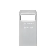 KINGSTON DataTraveler Micro USB Atmintukas | Silver, 64GB