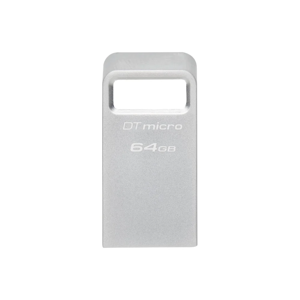 KINGSTON DataTraveler Micro USB Atmintukas | Silver, 64GB