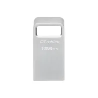 KINGSTON DataTraveler Micro USB Atmintukas | Silver, 128GB