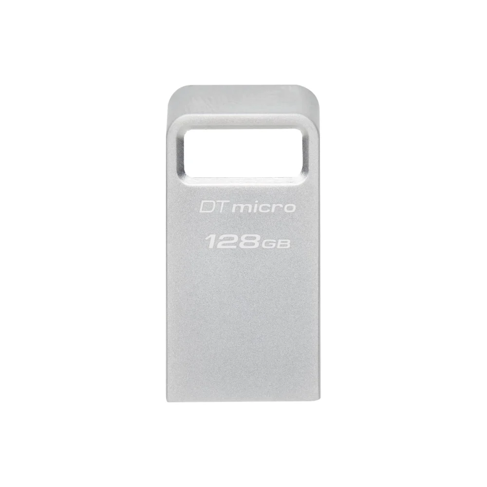 KINGSTON DataTraveler Micro USB Atmintukas | Silver, 128GB