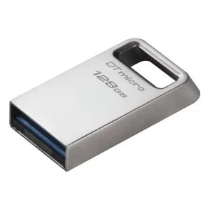 KINGSTON DataTraveler Micro USB Atmintukas | Silver, 128GB