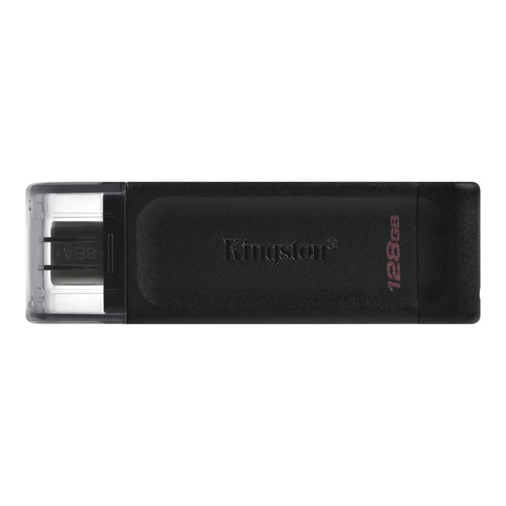 KINGSTON DataTraveler 70 USB Atmintukas | Black, 128GB