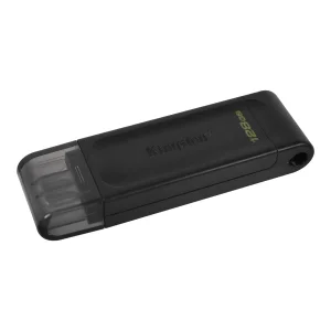 KINGSTON DataTraveler 70 USB Atmintukas | Black, 128GB