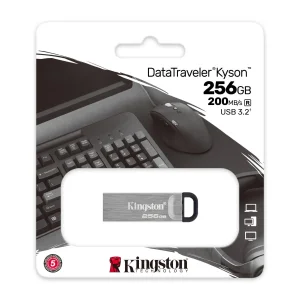 KINGSTON DataTraveler Kyson USB Atmintukas | Silver, 256GB