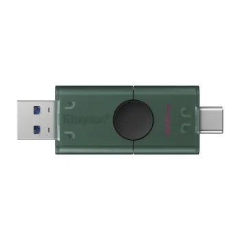 KINGSTON DataTraveler Duo USB Atmintukas | Green, 128GB