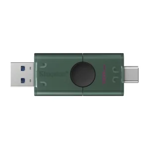 KINGSTON DataTraveler Duo USB Atmintukas | Green, 128GB