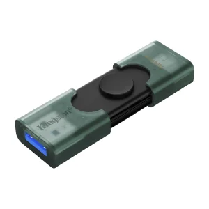 KINGSTON DataTraveler Duo USB Atmintukas | Green, 128GB