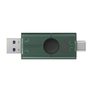 KINGSTON DataTraveler Duo USB Atmintukas | Green, 256GB