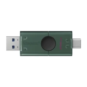 KINGSTON DataTraveler Duo USB Atmintukas | Green, 256GB
