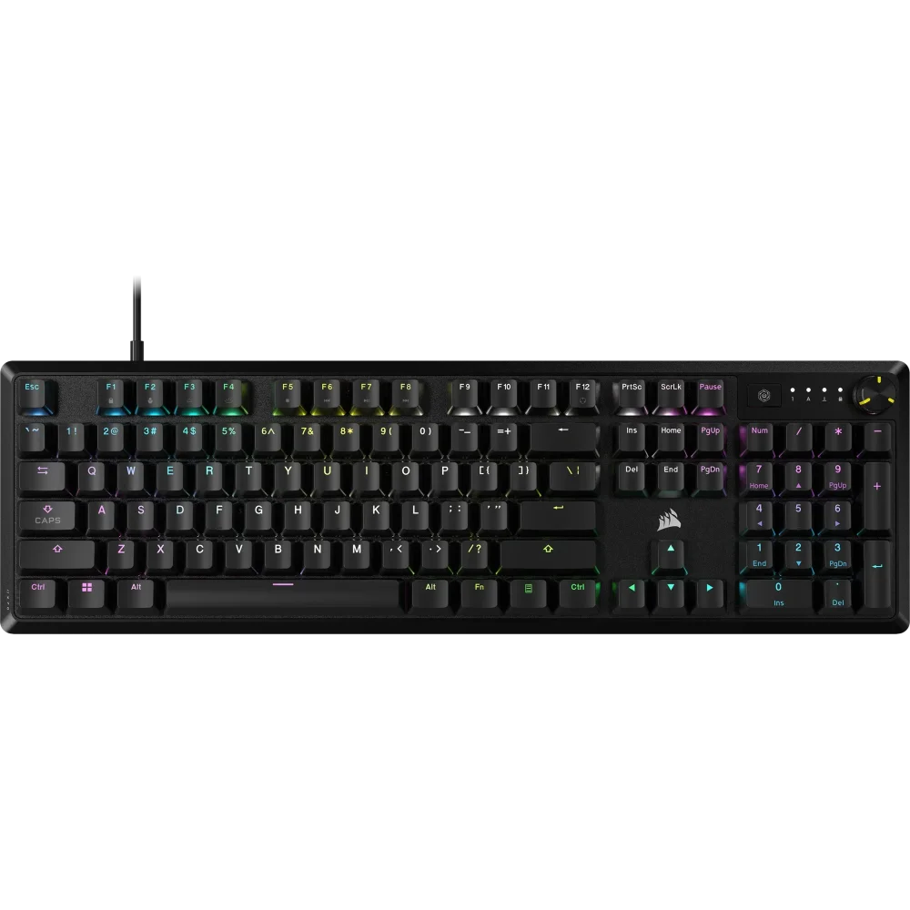 Corsair K70 CORE RGB Žaidimų Klaviatūra | Black, MLX Red v2